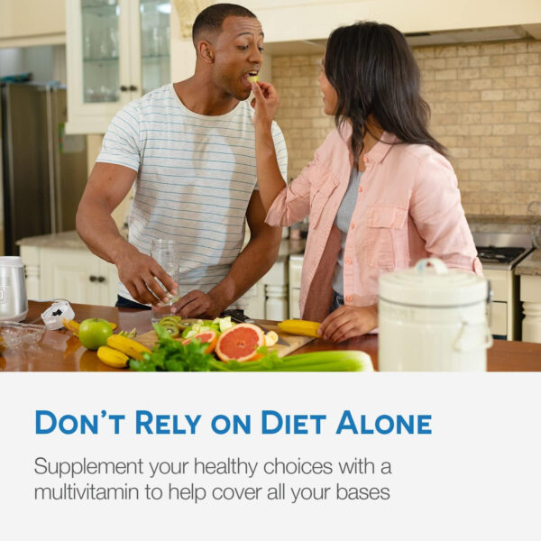 EZ Melts Dissolvable Multivitamin with Iron for Women and Men, Sugar-Free, 1-Month Supply