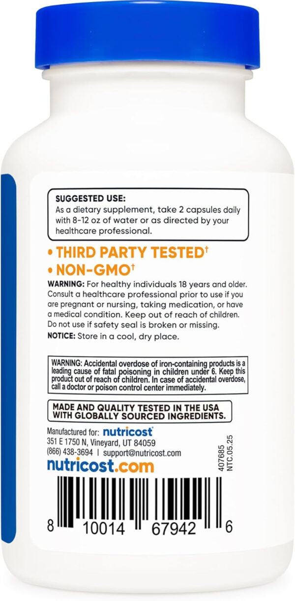 Nutricost Multivitamin with Probiotics 120 Vegetarian Capsules - Packed with Vitamins & Minerals