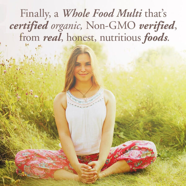 Garden of Life Multivitamin for Women - Organics Women's Once Daily, Whole Food Multi with Iron, Biotin, Vegan Organic Vitamin, Energy Hair Skin & Nails, 30 Tablets