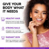 68948e069f2eaccbbb0aee38c1bcc503b726727ae450512b513f9.jpg Biotin Gummies with Collagen - Hair Growth Support Skin, & Nail Strength - for Women & Men - Biotin 10000mcg | Keratin | Hyaluronic Acid | B-Complex | Saw Palmetto - Sugar-Free, Mixed Berry - 60 Gummy