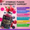 68948e11d1ca4e7837e575870bd3ae6b073334b2ef42c76f5d9e2.jpg Biotin Gummies with Collagen - Hair Growth Support Skin, & Nail Strength - for Women & Men - Biotin 10000mcg | Keratin | Hyaluronic Acid | B-Complex | Saw Palmetto - Sugar-Free, Mixed Berry - 60 Gummy