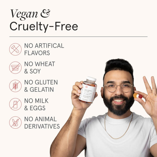 6894902b95544e4373d4ca8b8dfe13dbdc2ebbb98634660eb13bc.jpg iRestore Hair Gummy Vitamins, Vegan Biotin Gummies for Hair Skin and Nails Gummies, Hair Gummies, Biotin Gummies for Hair Growth Biotin Vitamins Hair Vitamins Gummies for Women & Men, Biotin 10000mcg