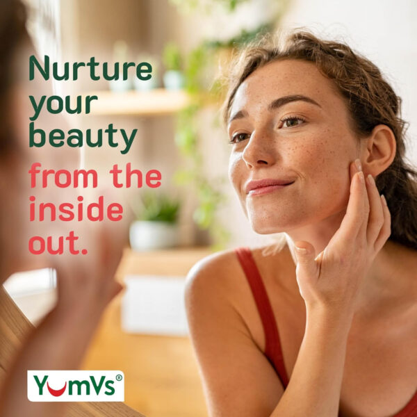689490e5e4e03b803d2f8ec4e3497194ddbc03b77823fed8258be.jpg YumVs Biotin Gummies 5000mcg - Luscious Raspberry Flavor - Thicker Faster Hair Growth Gummies for Women or Men - Hair, Skin & Nails Vitamins - Hair Gummy - Vegetarian Biotin Supplement (60 Ct., 2pk)