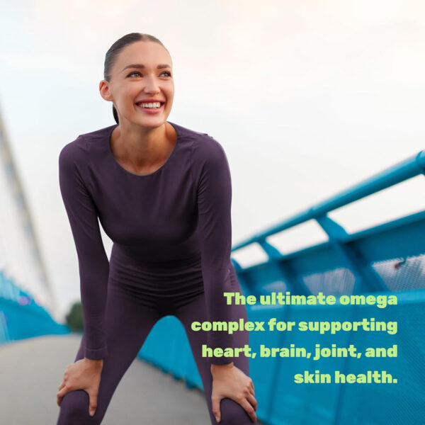 68957e92da4fc2c63d7b7baa43f8fa25d2ad2577a9f049c5025c9.jpg Triple Omega 3-6-9 Fish Oil Supplements 3,600mg – 240 Softgels with Flaxseed Oil & Borage Oils Complex – High EPA + DHA – Burpless Pills, Lemon Flavored, Wild Caught – Heart, Joint, & Brain Support