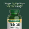 68957ee02ee75828caefbda79f3ed27a450c49d85f924248cee6b.jpg Nature's Bounty Fish Oil Omega 3 Supplements - Supports Heart Health, 1200 Mg Fish Oil, Omega-3, 200 Softgels (Pack of 1)