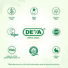 DEVA Organic Vegan Vitamins Flax Seed Oil - Rich in Omega-3, Cold-Pressed & Unrefined - 90 Capsules, 2-Pack