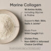 68958a2932882293e7e505d197036f23d3a919ae9445e7cdb146c.jpg Sports Research Marine Collagen Peptides Powder - Sourced from Wild-Caught Fish, Pescatarian Friendly, Keto Certified & Non-GMO Verified - Easy to Mix in Water or Juice! (34 Servings)