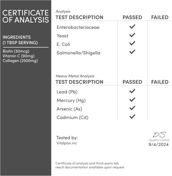 68958ad18fd039d9fd156ac29b2a950083203553ded22ecdf0f42.jpg Double Wood Supplements Liquid Collagen - 2500mg of Hydrolyzed Bovine Collagen (Type 1, 3 and Grassfed) - 32 Servings - for Women and Men - 30 mcg of Biotin - Sugar Free Pear Flavor