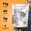 68958afef327b4402084116c3b3be4821771bcc81b9354479a02b.jpg It's Just! - Marine Collagen Peptides Types I & III, Whitefish Source, Tested for Heavy Metals, Gluten Free, Non-GMO, No Added Flavor, Unflavored, 20oz