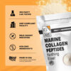 68958b0069de50bb4691fa6ecf37e8e002a69684e12144a744857.jpg It's Just! - Marine Collagen Peptides Types I & III, Whitefish Source, Tested for Heavy Metals, Gluten Free, Non-GMO, No Added Flavor, Unflavored, 20oz