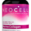 NeoCell Marine Collagen With Collagen Type 1 and 3 and Hyaluronic Acid, With Hydrolyzed Collagen, Skin Health Supplement, Capsule, 120 Count, 1 Bottle