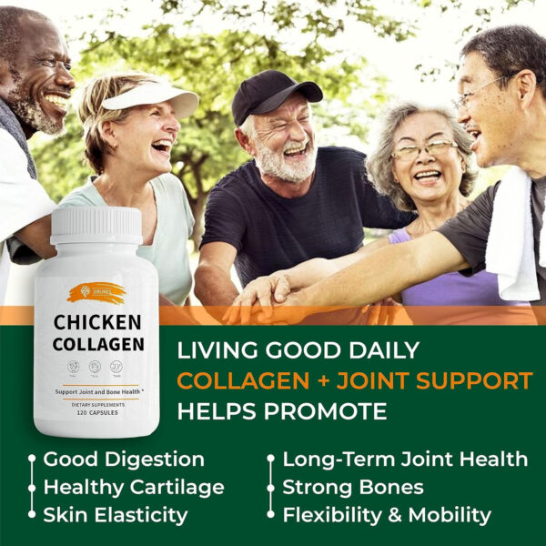 68958bb14c47daa0dca3905aace5d65583a29d9e18bd3ab9e115d.jpg SIRUNES Bovine Collagen Supplements for Men and Women I Hydrolyzed Grass Fed Bovine Collagen Peptides Dietary Supplement for Joint, Nerve & Bone Support - Non-GMO, Anti-Aging - 100 Capsules