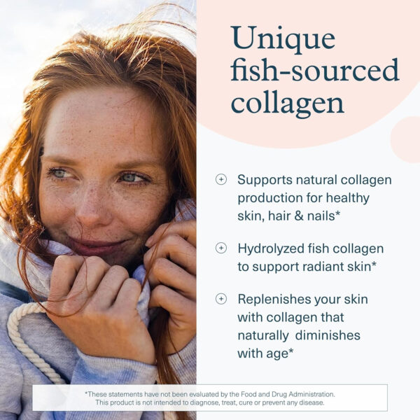 68958c0a809f2272ff97f778e473c1ea4700c85e45006f78a2045.jpg Youtheory Marine Collagen - 2,500 mg Hydrolyzed Collagen - Supports Skin* - Fish-Sourced Collagen - with Vitamin C, A, C, E, B6, B12 & More - Highly Digestible and Absorbable - 290 Tablets