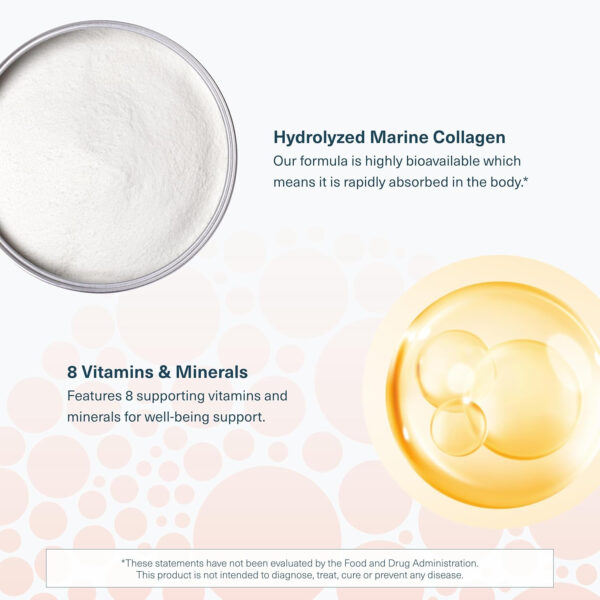 68958c0db22e1edfb046276713a9b0ccbe62183a3fd92e4f0cee9.jpg Youtheory Marine Collagen - 2,500 mg Hydrolyzed Collagen - Supports Skin* - Fish-Sourced Collagen - with Vitamin C, A, C, E, B6, B12 & More - Highly Digestible and Absorbable - 290 Tablets