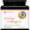 68958c128c532706de18acba508ca607896bd850d7b40d3b6586a.jpg Youtheory Marine Collagen - 2,500 mg Hydrolyzed Collagen - Supports Skin* - Fish-Sourced Collagen - with Vitamin C, A, C, E, B6, B12 & More - Highly Digestible and Absorbable - 290 Tablets