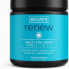 WellPath Renew Multi Collagen Protein Powder for Women | Hair, Nails, Skin | Hydrolyzed Grass-Fed Bovine, Marine, & Chicken Sources Collagen Peptides | Types I, II, III, V, X | 11 oz | 40 Servings