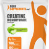 BulkSupplements.com Creatine Monohydrate Powder - Micronized Creatine Powder, Unflavored - Pure & Gluten Free, 5g (5000mg) per Servings, 500g (1.1 lbs) (Pack of 1)