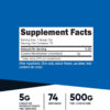 Nutricost Creatine Monohydrate Micronized Powder 500G, 5000mg Per Serv (5g) - 100 Servings, 17.9 Oz