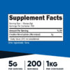 Nutricost Creatine Monohydrate Micronized Powder 500G, 5000mg Per Serv (5g) - 100 Servings, 17.9 Oz