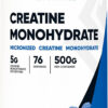 Nutricost Creatine Monohydrate Micronized Powder 500G, 5000mg Per Serv (5g) - 100 Servings, 17.9 Oz