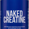 NAKED Pure Micronized Creatine Monohydrate – 200 Servings, 1,000g Bulk – Vegan, Non-GMO, Gluten & Soy Free - Muscle Building, Strength Training, Gym & Fitness Supplement
