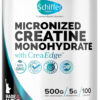 6895a5d0c5cf4f33eb9b46685b77711555f07b6e27de8b3dfb44e.jpg Creatine Monohydrate Powder 500g – Supports Muscle Growth, Strength & Cognitive Function*, 5g per Serv - 100 Servings, Pure Micronized Creatine for Enhanced Performance, Unflavored, 17.9 oz