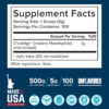6895a5d964dc57d47473b5517c386430b896e7b1dc1cb24210397.jpg Creatine Monohydrate Powder 500g – Supports Muscle Growth, Strength & Cognitive Function*, 5g per Serv - 100 Servings, Pure Micronized Creatine for Enhanced Performance, Unflavored, 17.9 oz