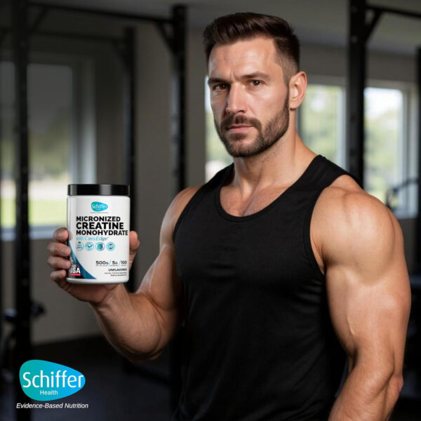 6895a5dacebf73d7d9e09dc642f4ad6f4ad54ecd834949943002f.jpg Creatine Monohydrate Powder 500g – Supports Muscle Growth, Strength & Cognitive Function*, 5g per Serv - 100 Servings, Pure Micronized Creatine for Enhanced Performance, Unflavored, 17.9 oz
