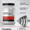 Horbaach Creatine Monohydrate Powder | 2.2 lbs (1kg) | for Women and Men | 200 Servings | Micronized & Unflavored | Vegetarian, Non-GMO & Gluten Free Supplement