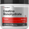 Horbaach Creatine Monohydrate Powder | 2.2 lbs (1kg) | for Women and Men | 200 Servings | Micronized & Unflavored | Vegetarian, Non-GMO & Gluten Free Supplement