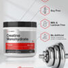 Horbaach Creatine Monohydrate Powder | 2.2 lbs (1kg) | for Women and Men | 200 Servings | Micronized & Unflavored | Vegetarian, Non-GMO & Gluten Free Supplement