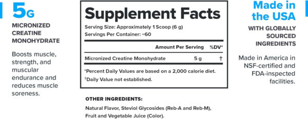 6895a6872681d3b513ee65585fe8f068bfa7a178fabd24d6c9adc.jpg LEGION Micronized Creatine Monohydrate Supplement - Clean Creatine Powder for Muscle Gain & Post Workout Recovery - Micronized Creatine Supplement for Maximum Absorption (60 Servings, Unflavored)