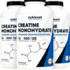 Nutricost Micronized Creatine Monohydrate 3,000mg 500 Capsules, 125 Servings, 750mg of Creatine Monohydrate Per Capsule