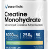 6895a6f1da767991fffc68b5a192520dfabd0f60ba86e366f02d4.jpg Bucked Up Pure Micronized Creatine Monohydrate for Women and Men - Easy to Mix and Unflavored - 5G Per Serving - 50 Servings - 250 Grams Per Container