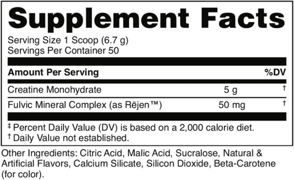 6895a6f34444dad319d826b7291a5710cfb867609e25f6e16565f.jpg Bucked Up Pure Micronized Creatine Monohydrate for Women and Men - Easy to Mix and Unflavored - 5G Per Serving - 50 Servings - 250 Grams Per Container