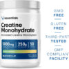 6895a6f82774d732e37167a0ae01b51040b8c1c30b995fca36ebf.jpg Bucked Up Pure Micronized Creatine Monohydrate for Women and Men - Easy to Mix and Unflavored - 5G Per Serving - 50 Servings - 250 Grams Per Container
