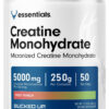 6895a6fc4a8d415204c85a472fa8a6e2a8b33ca49d1693d5f3eeb.jpg Bucked Up Pure Micronized Creatine Monohydrate for Women and Men - Easy to Mix and Unflavored - 5G Per Serving - 50 Servings - 250 Grams Per Container