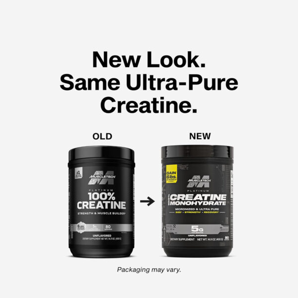 6895a74d179fe7688d9d6ac441251ee1cdee11428128605c89723.jpg Muscletech Creatine Monohydrate Powder, Platinum Pure - Unflavored Micronized Creatine Powder for Men & Women - Workout Supplements for Performance, Muscle Recovery & Builder - (80 Servings)