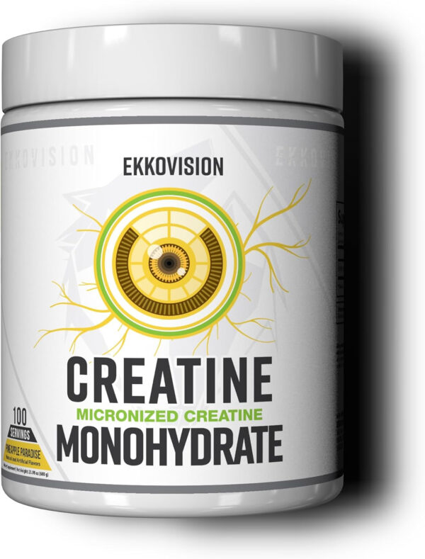 6895a81686b6e40b90d8bcc2ab773ce76e2af3118faffde2ba621.jpg Creatine Monohydrate Powder, Micronized, Unflavored, Pre Workout & Post Workout Supplement for Men and Women, Energy Support, Easy to Mix in Shakes, Smoothies & Beverages, 200 Servings