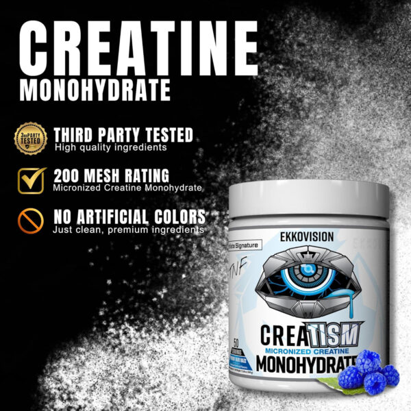 6895a820c8807a67f684a7bc0a53723c013b74275dbfafb3631d1.jpg Creatine Monohydrate Powder, Micronized, Unflavored, Pre Workout & Post Workout Supplement for Men and Women, Energy Support, Easy to Mix in Shakes, Smoothies & Beverages, 200 Servings