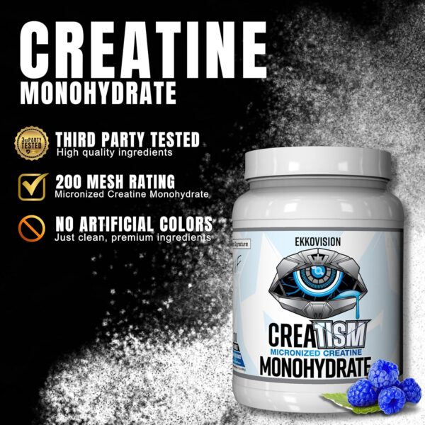 6895a82c7821e25614fddb517e972b1baee5ff424e36eb1a861a2.jpg Creatine Monohydrate Powder, Micronized, Unflavored, Pre Workout & Post Workout Supplement for Men and Women, Energy Support, Easy to Mix in Shakes, Smoothies & Beverages, 200 Servings