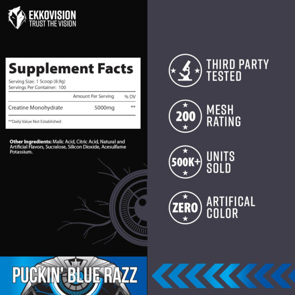 6895a82e089cc111d2a329c6c53b7156f567f8102c5d756d57532.jpg Creatine Monohydrate Powder, Micronized, Unflavored, Pre Workout & Post Workout Supplement for Men and Women, Energy Support, Easy to Mix in Shakes, Smoothies & Beverages, 200 Servings