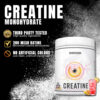 6895a8311fe86fb77462cf00a9f9e5447c1f507443e3db44e448f.jpg Creatine Monohydrate Powder, Micronized, Unflavored, Pre Workout & Post Workout Supplement for Men and Women, Energy Support, Easy to Mix in Shakes, Smoothies & Beverages, 200 Servings