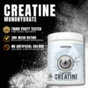 6895a854c345589dc089c4d3db6aa81dc12f928ab5cdb03191a30.jpg Creatine Monohydrate Powder, Micronized, Unflavored, Pre Workout & Post Workout Supplement for Men and Women, Energy Support, Easy to Mix in Shakes, Smoothies & Beverages, 200 Servings