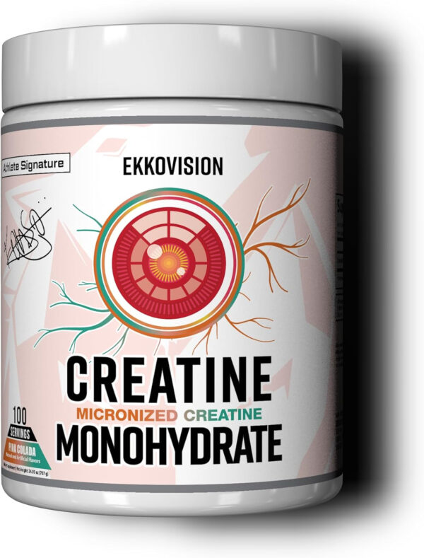 6895a8605b8cc73d39ddb9656e39343aee96a05289cae60fc9648.jpg Creatine Monohydrate Powder, Micronized, Unflavored, Pre Workout & Post Workout Supplement for Men and Women, Energy Support, Easy to Mix in Shakes, Smoothies & Beverages, 200 Servings