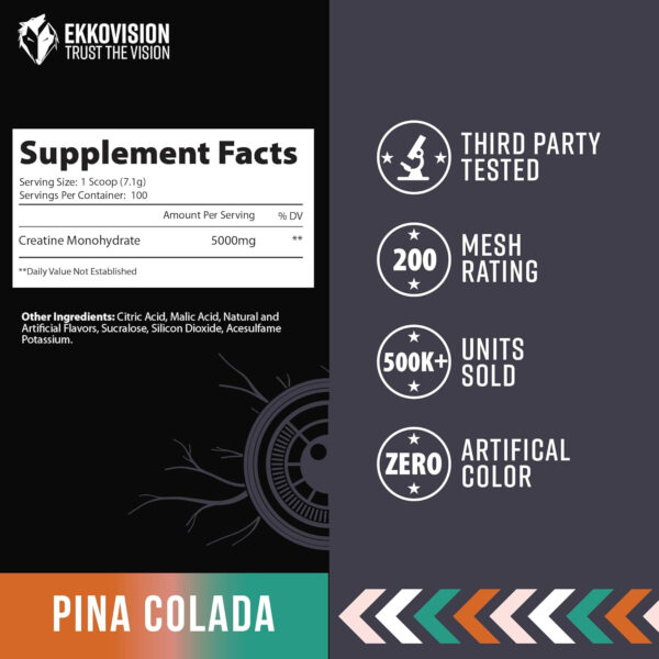 6895a863204174153826b531d432427ad17c2d55d6c029269a7d3.jpg Creatine Monohydrate Powder, Micronized, Unflavored, Pre Workout & Post Workout Supplement for Men and Women, Energy Support, Easy to Mix in Shakes, Smoothies & Beverages, 200 Servings