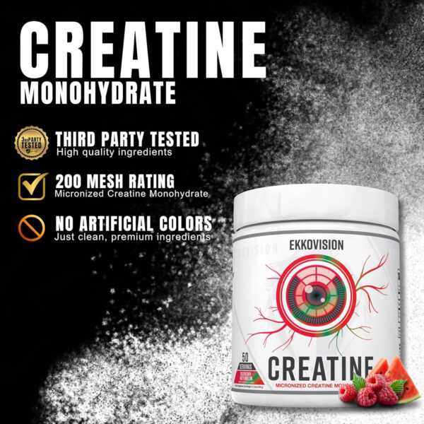 6895a865dd36c77581f3bb56a6181b2a1ec52c9c9095ae7fa51cb.jpg Creatine Monohydrate Powder, Micronized, Unflavored, Pre Workout & Post Workout Supplement for Men and Women, Energy Support, Easy to Mix in Shakes, Smoothies & Beverages, 200 Servings