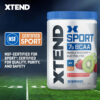XTEND Sport BCAA Powder Blue Raspberry Ice - Electrolyte Powder for Recovery & Hydration with Amino Acids - 30 Servings