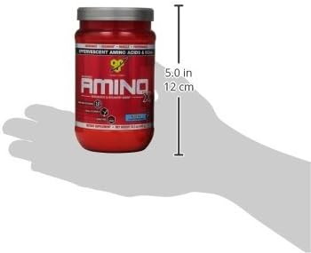 BSN Amino X Muscle Recovery & Endurance Powder with BCAAs, Intra Workout Support, 10 Grams of Amino Acids, Keto Friendly, Caffeine Free, Flavor: Fruit Punch, 30 servings (Packaging May Vary)