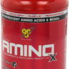 BSN Amino X Muscle Recovery & Endurance Powder with BCAAs, Intra Workout Support, 10 Grams of Amino Acids, Keto Friendly, Caffeine Free, Flavor: Fruit Punch, 30 servings (Packaging May Vary)
